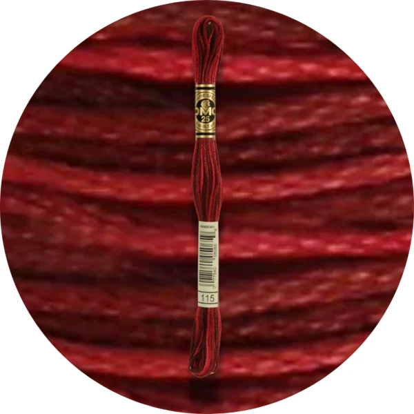 DMC Mouliné Spécial 25 Broderigarn, Farveskiftende